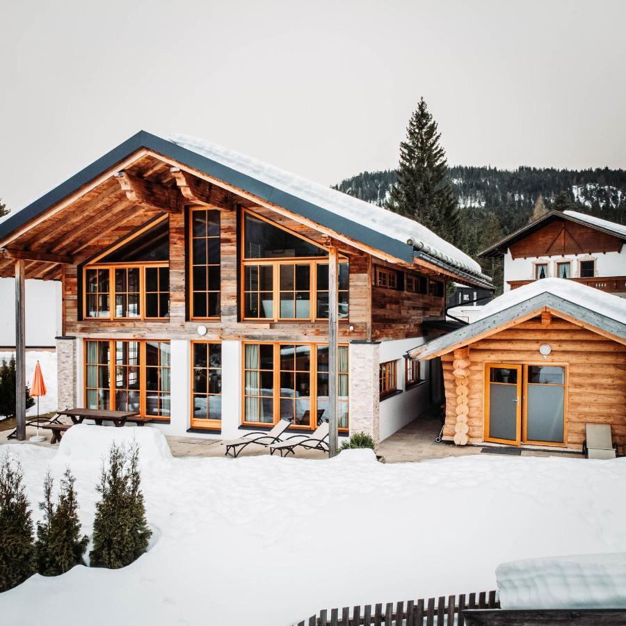 Im Weidach Superior Chalets Leutasch Buitenkant foto