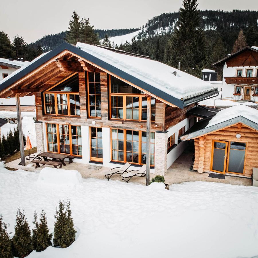 Im Weidach Superior Chalets Leutasch Buitenkant foto