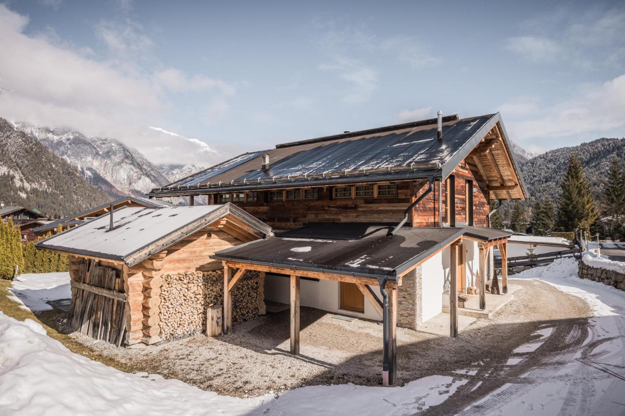 Im Weidach Superior Chalets Leutasch Buitenkant foto