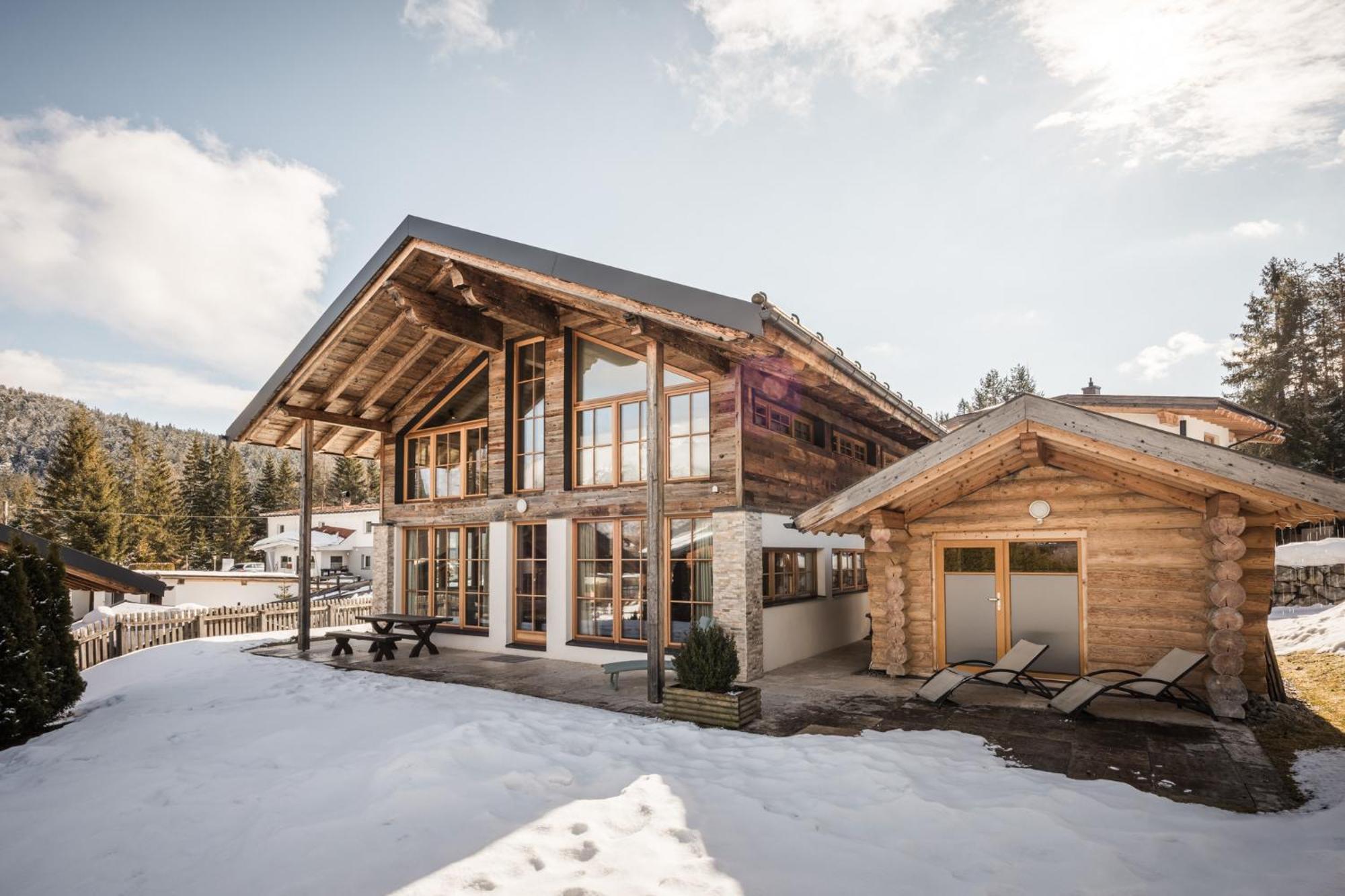 Im Weidach Superior Chalets Leutasch Buitenkant foto